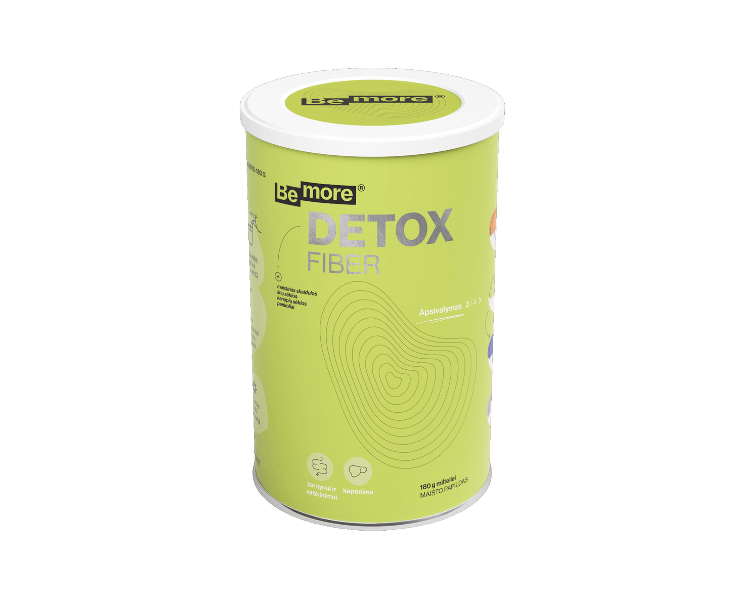 Detox Fiber, milteliai (180g)