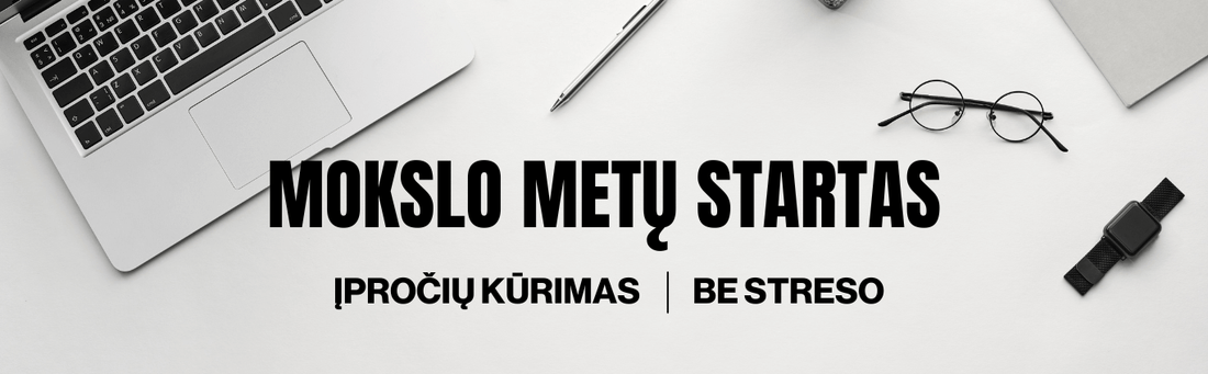 MOKSLO METŲ STARTAS BE STRESO: PAPRASTI ĮPROČIAI IR BEMORE PAGALBA