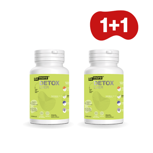 1+1 Detox Liver, kapsulės